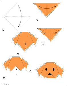 Самые простые оригами для детей из бумаги