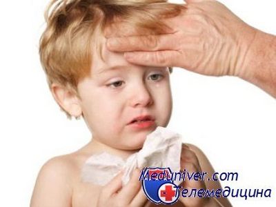 высокая температура и сильный кашель у ребенка