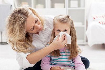 признаки аллергии у детей кашель