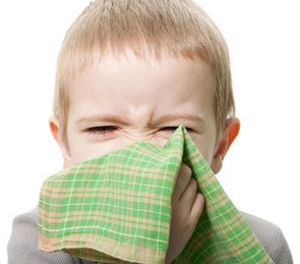 Признаки аллергии у детей кашель
