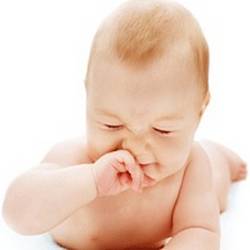 Ребенку месяц сопли кашель