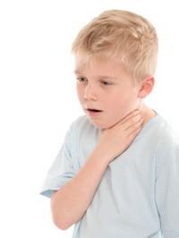 как лечить язык у ребенка сухой кашель