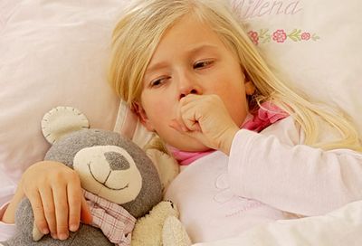 как лечить язык у ребенка сухой кашель