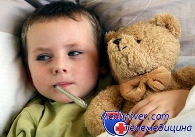 температура у ребенка после лечения пневмонии