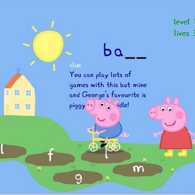 игры для детей свинка пеппа раскраска
