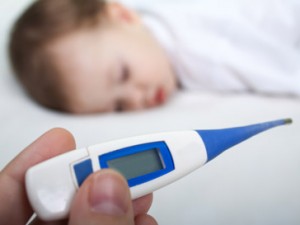температура у ребенка 8 месяцев без симптомов
