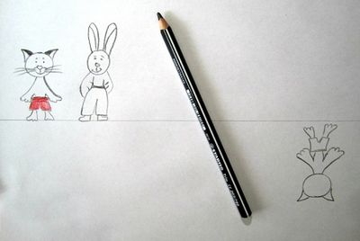 рисование простым карандашом для детей 5 6 лет